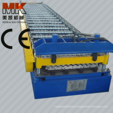 colour coating coated steel roofing sheet roll forming machine